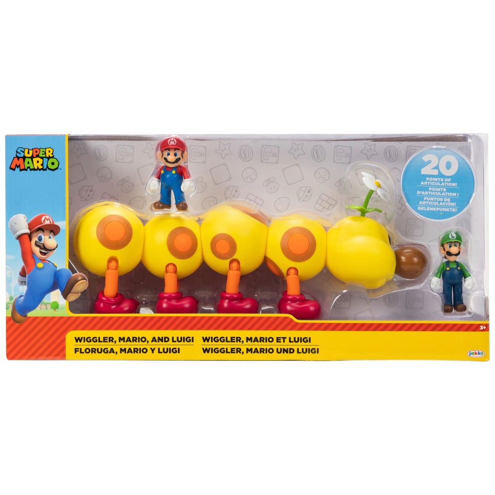 Super Mario Wiggler, Mario und Luigi Figurenset