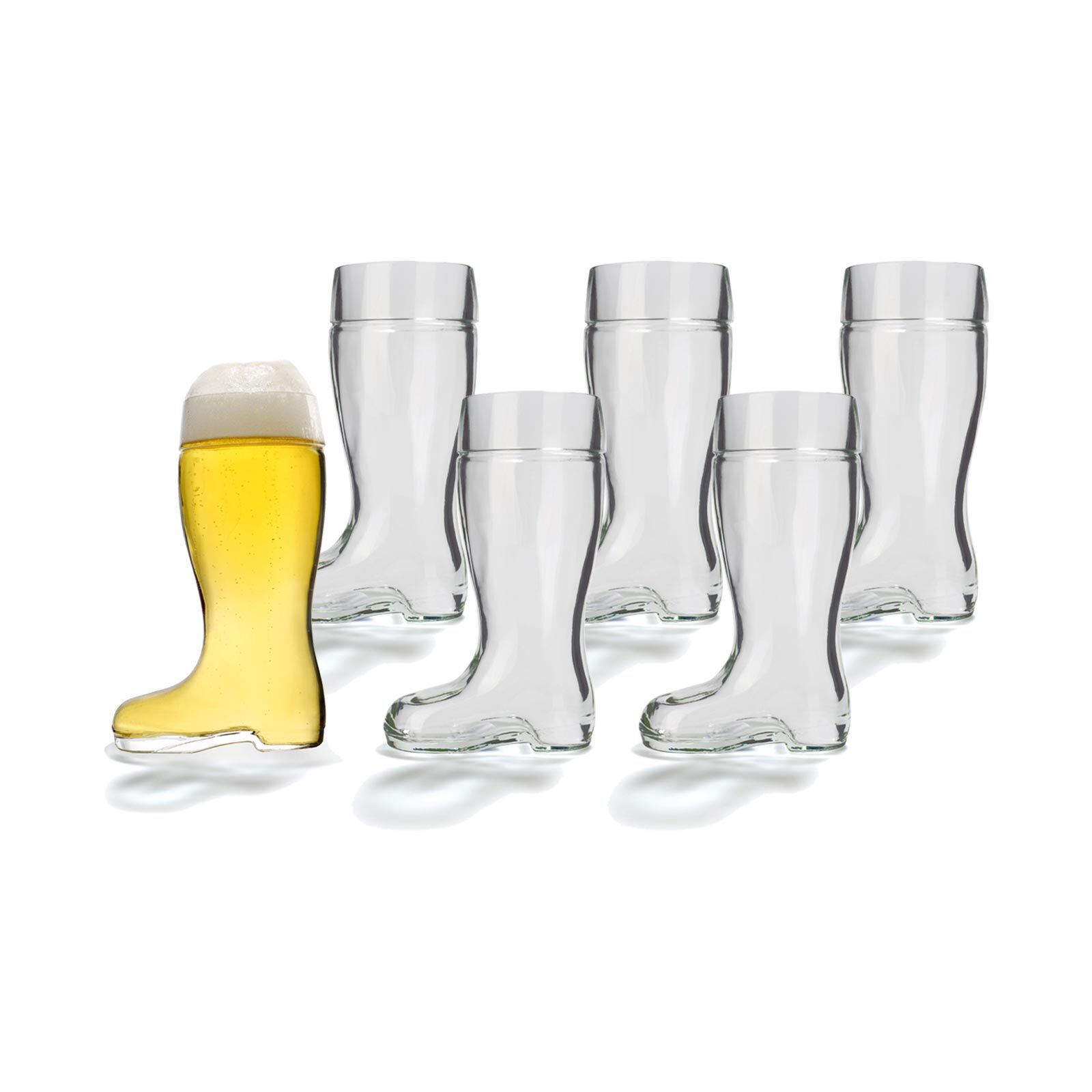 Stölzle Lausitz Biergläser Stiefel 250 ml 6er Set