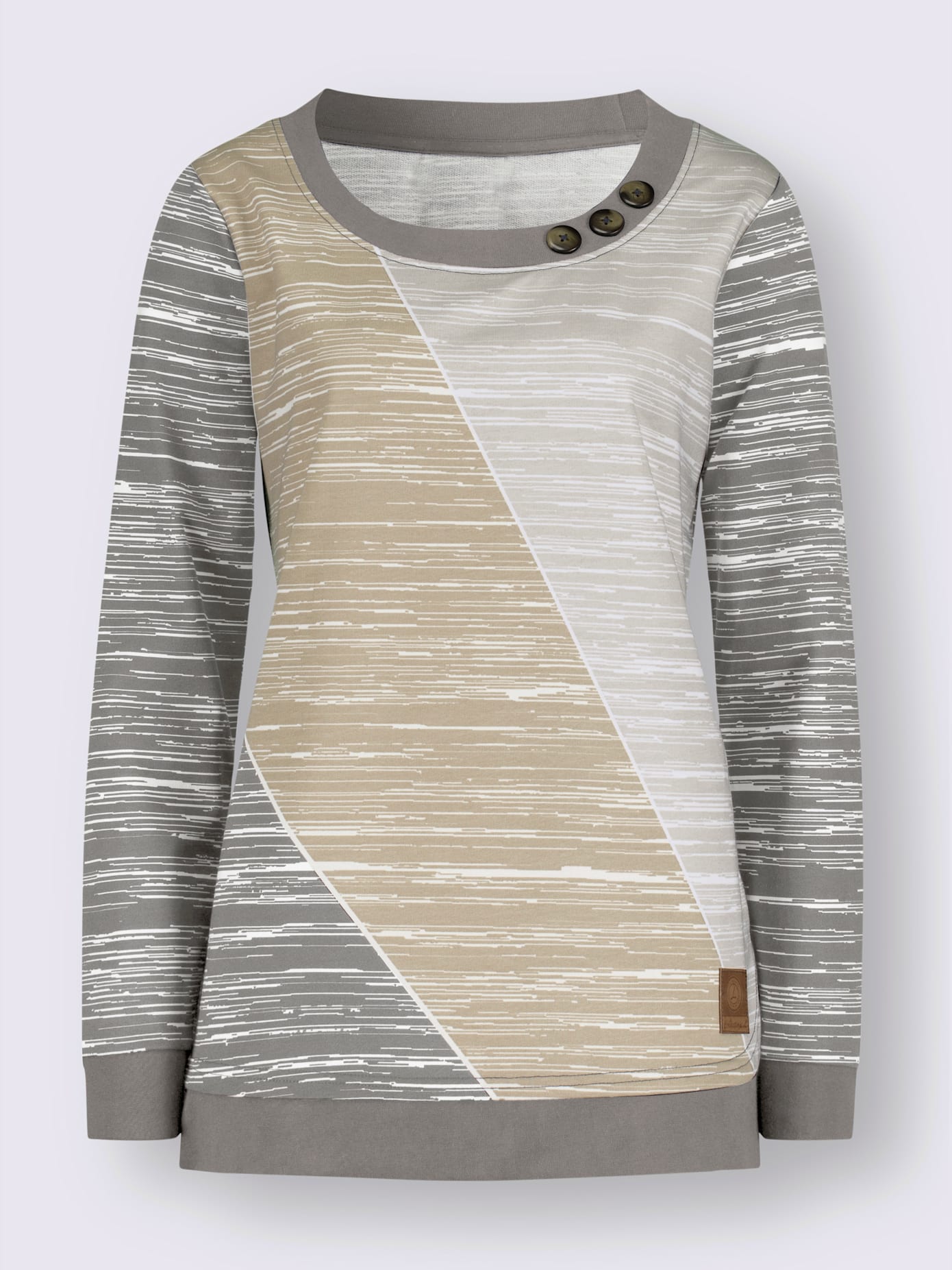 Sweat-shirt pur coton