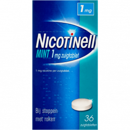 Nicotinell Munt zuigtabletten stoppen met roken 1 mg