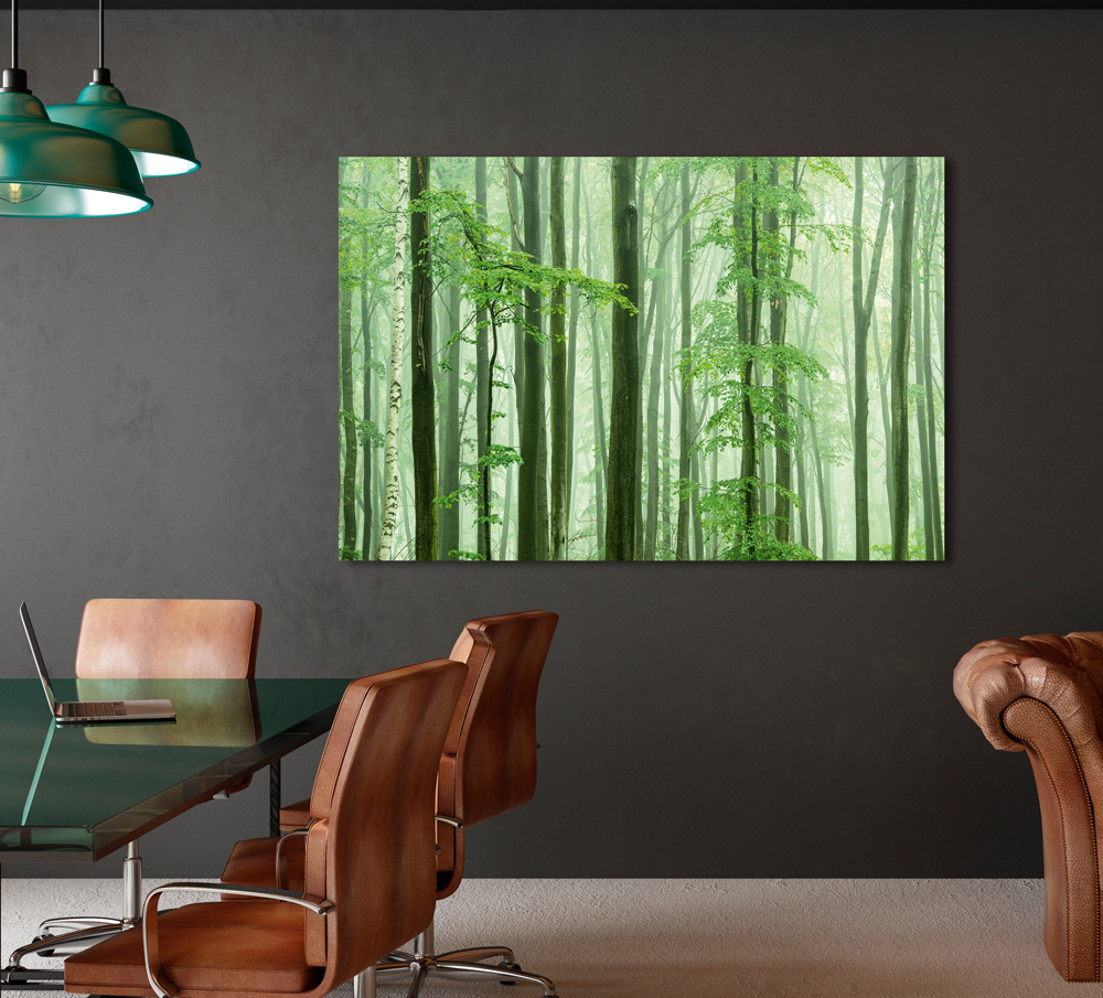Akustikbild WALDSTIMMUNG 80x120cm, 7kg