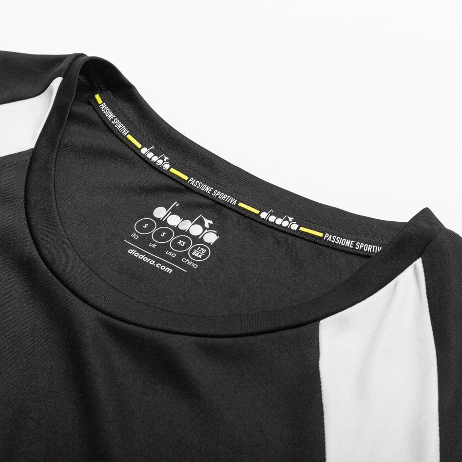Diadora T-shirt d'Entraînement - Noir/Blanc