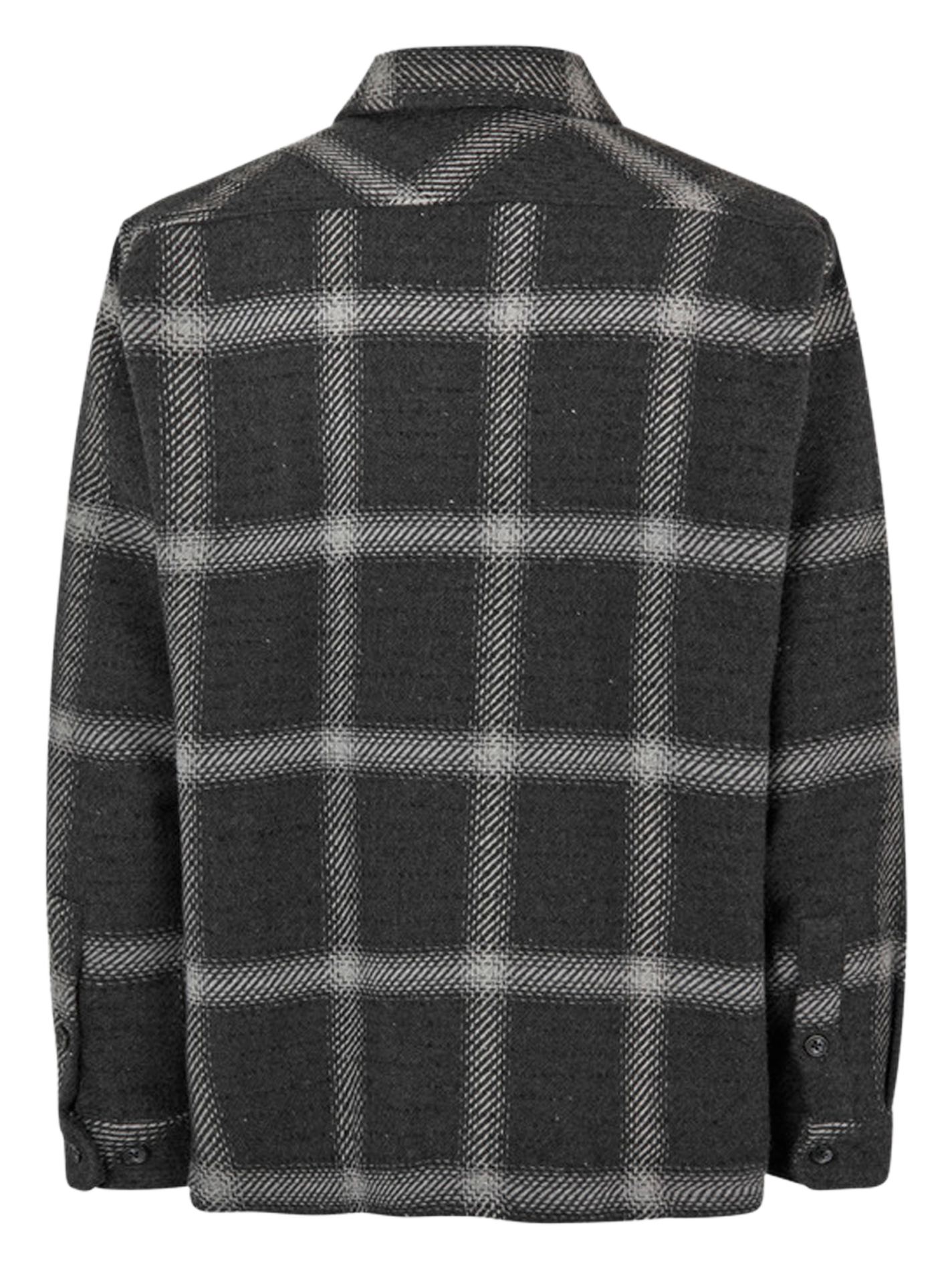 CASTOR - Surchemise col classique à carreaux | Gris