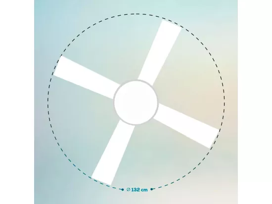 Ventilateur de Plafond Cecotec EnergySilence Aero 5200 White Line