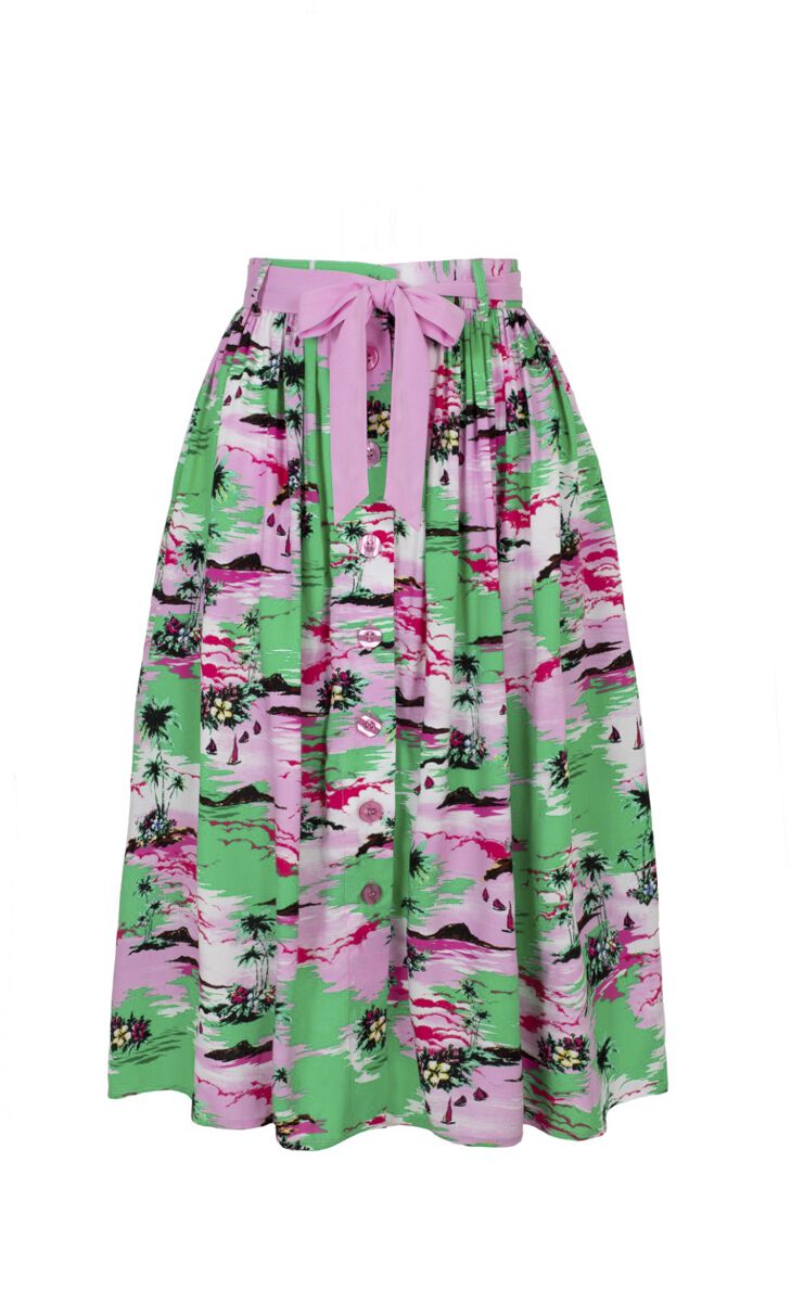 Kai Skirt | Hell Bunny Jupe mi-longue
