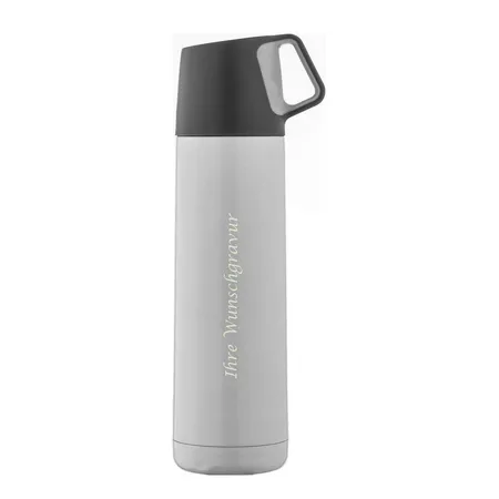 Macma Edelstahl Isolierkanne 500 ml, weiß
