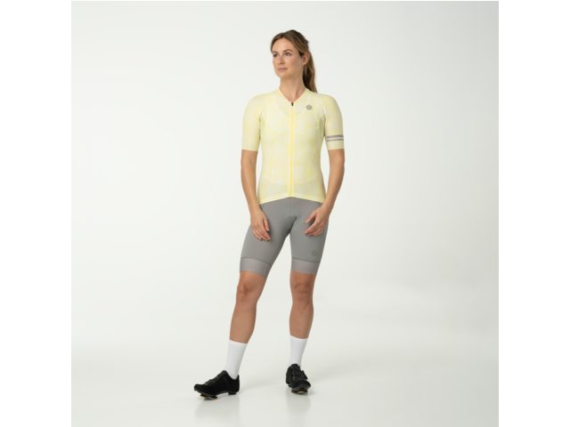 AGU High Summer Performance kortærmet cykeltrøje Yellowtail dame