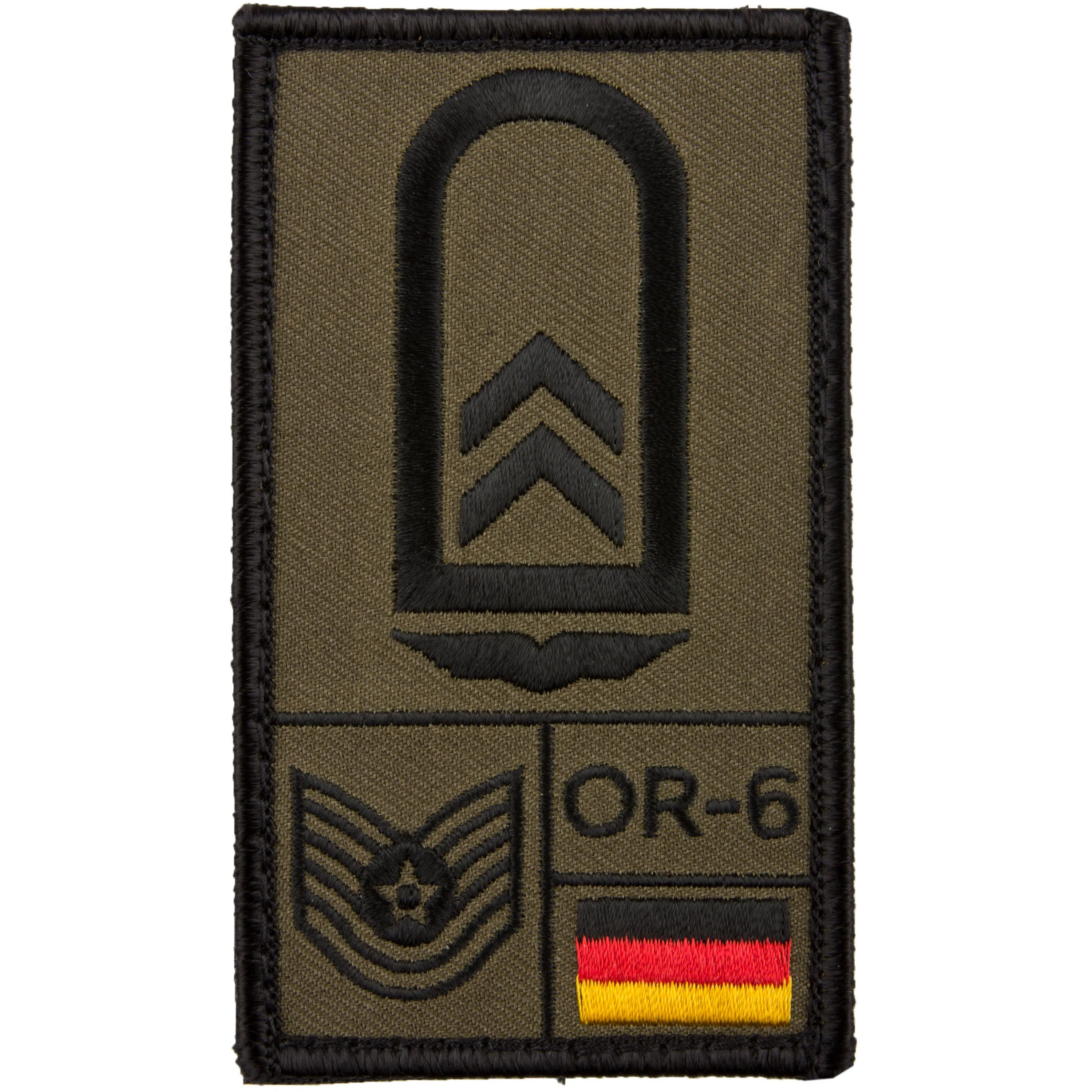 Café Viereck -  Rank Patch Oberfeldwebel Luftwaffe