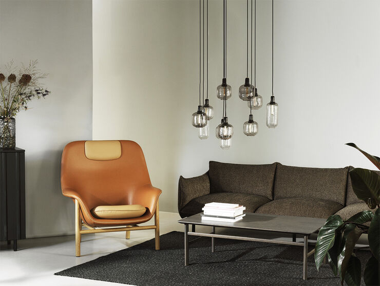 Normann Copenhagen Amp large smoke/sort Sort