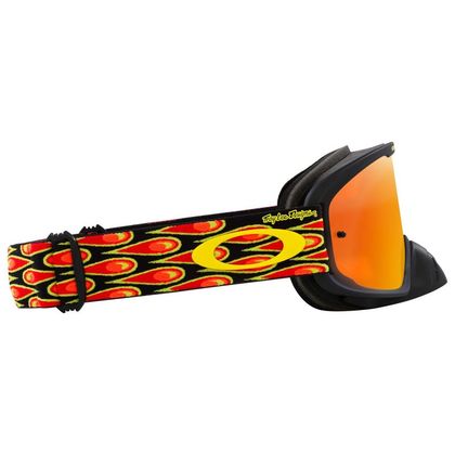 Masque cross Oakley O FRAME 2.0 TLD SPEED BUBBLES FIRE IRIDIUM 2024 - Noir