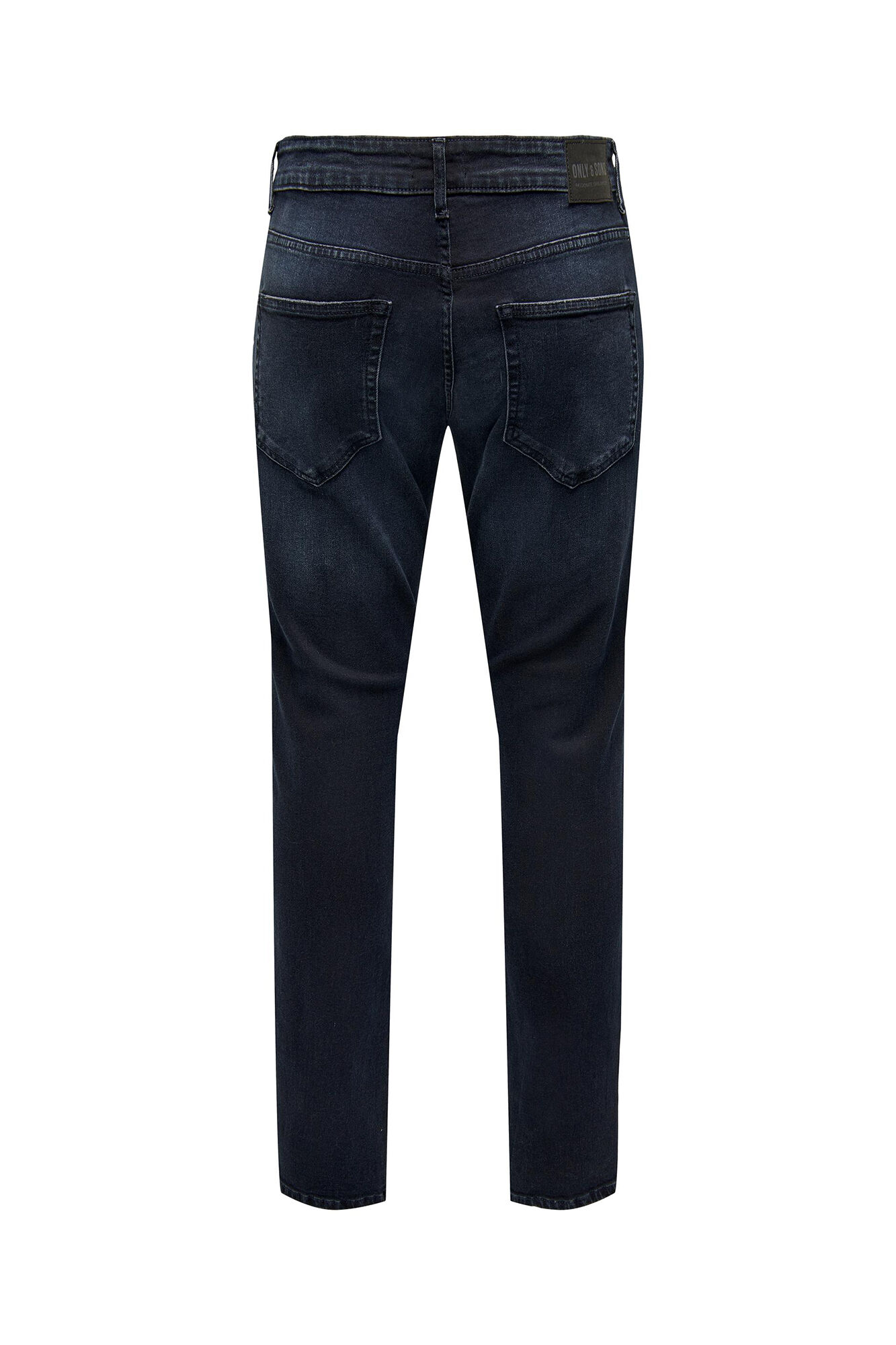 calça jeans de corte justo