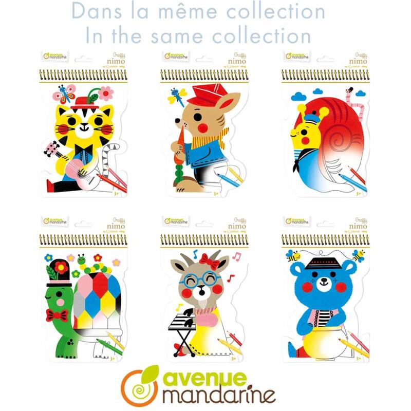 Graffy Nimo, Tortue - Multicolore