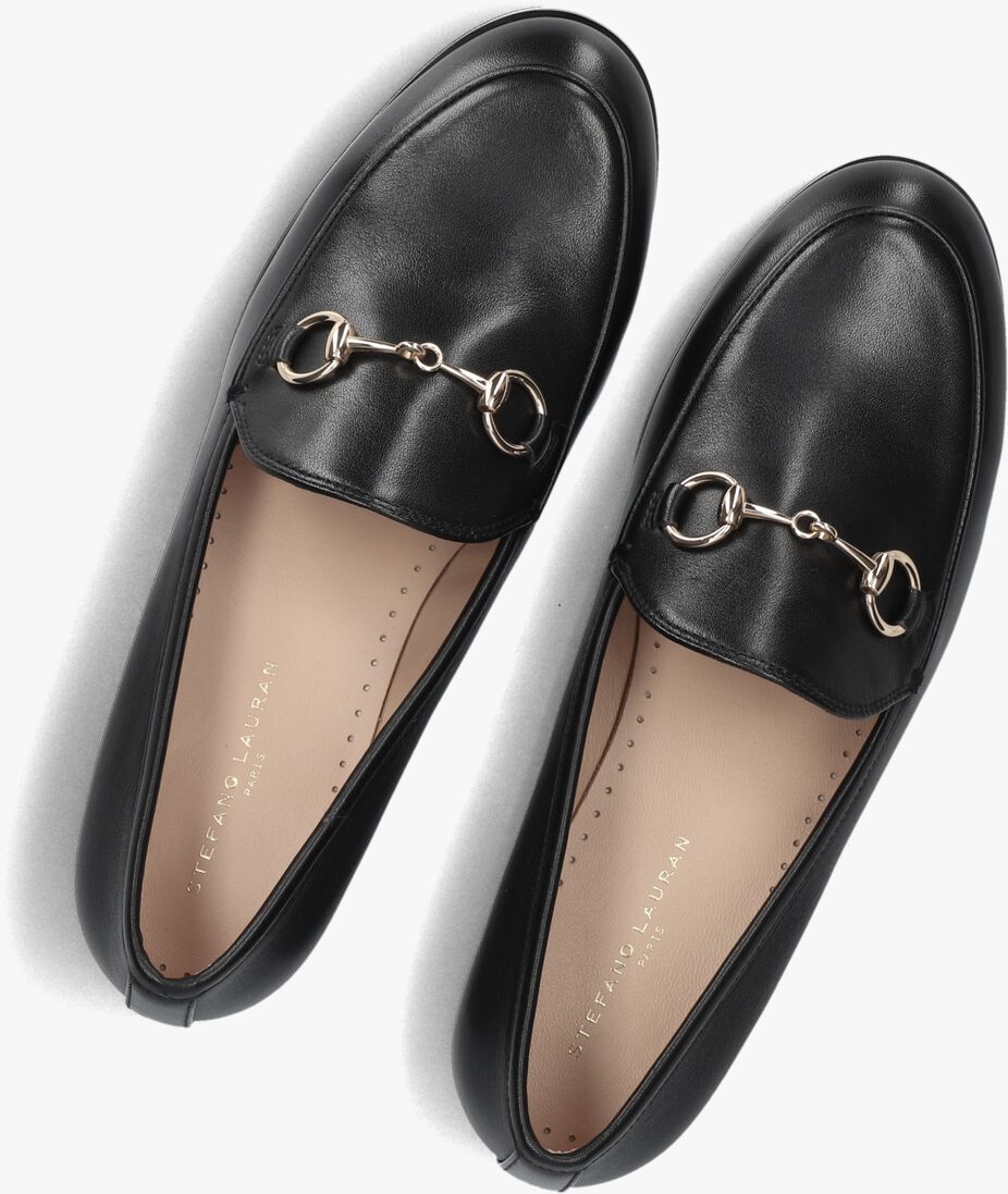 zwarte stefano lauran loafers gr8020