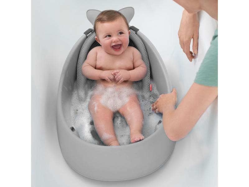 Skip Hop Baby-Badewanne Moby Smart Sling 3-Stage Grau Baby-Badewanne Moby Smart Sling 3-Stage