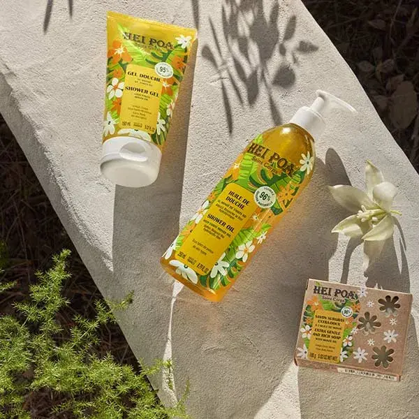 Óleo de banho Hei Poa Monoi 250ml