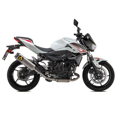 Silencieux Arrow Indy-race embout acier - Gris