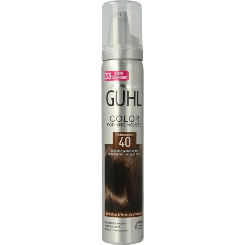 Guhl Color form mousse 40 middenbru in (100 ml)