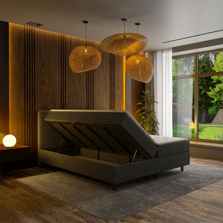 Boxspring met opbergruimte Hotel