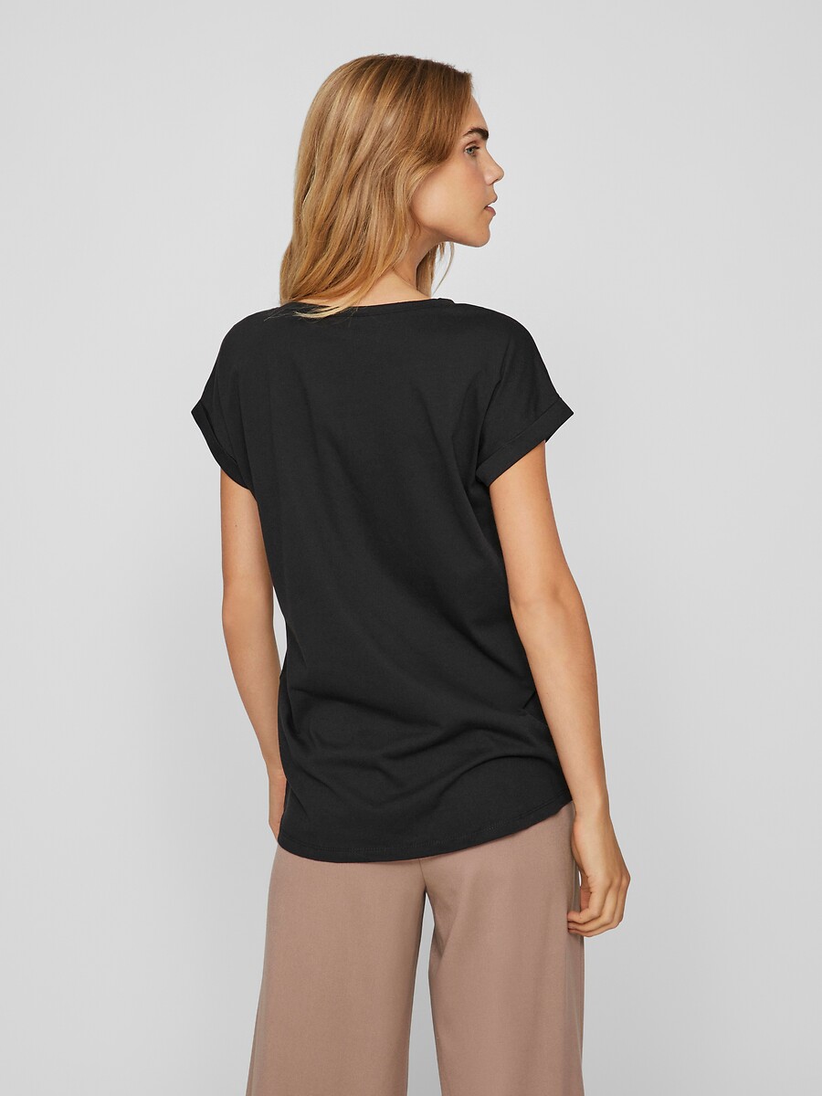 VILA<br>Camiseta em jersey