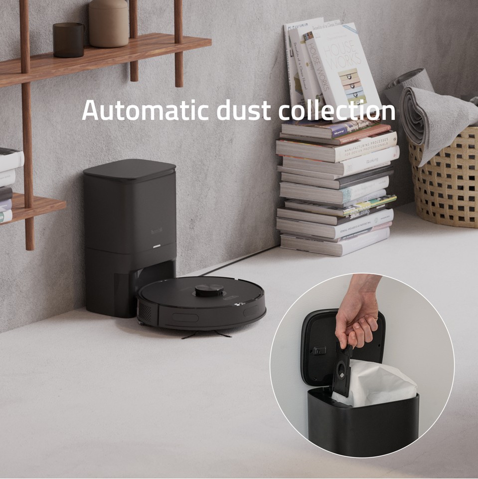 Hombli - Smart Robotstøvsuger og Gulvvasker