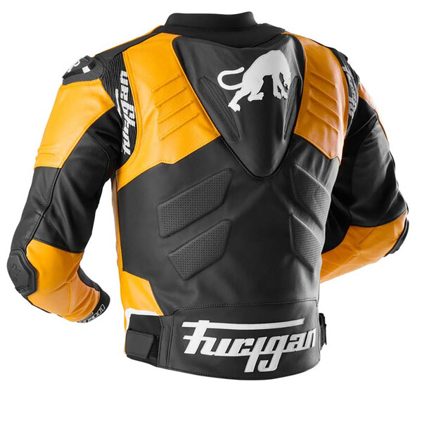 Furygan - Blouson Signature 55 Noir / Jaune