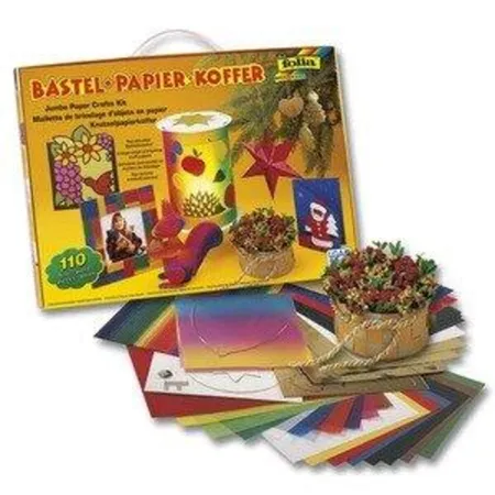 FOLIA Bastelpapier-Koffer