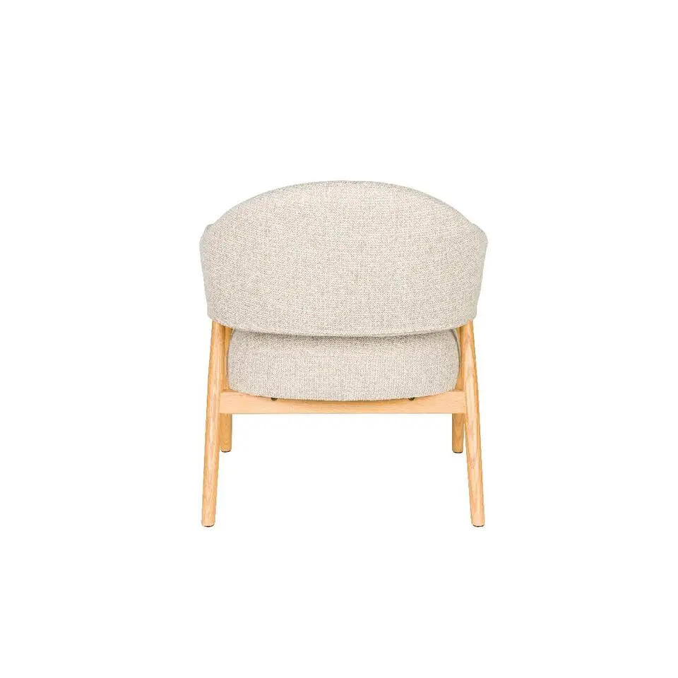 Puur - Clay fauteuil hout - lichtbruin