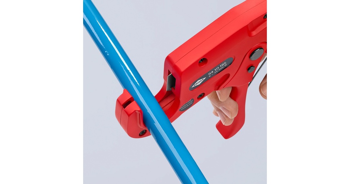 KNIPEXPijpsnijder 9410185  (Rood)