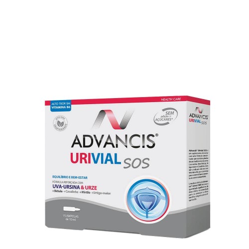 Advancis Urivial SOS 15x10ml ampolas