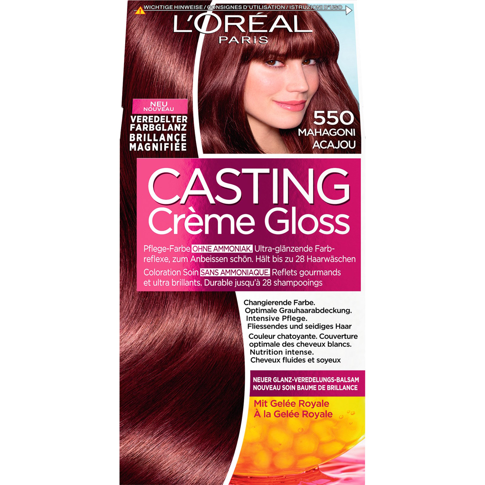 L'Oréal Casting Crème Gloss Mahagoni Acajou 550