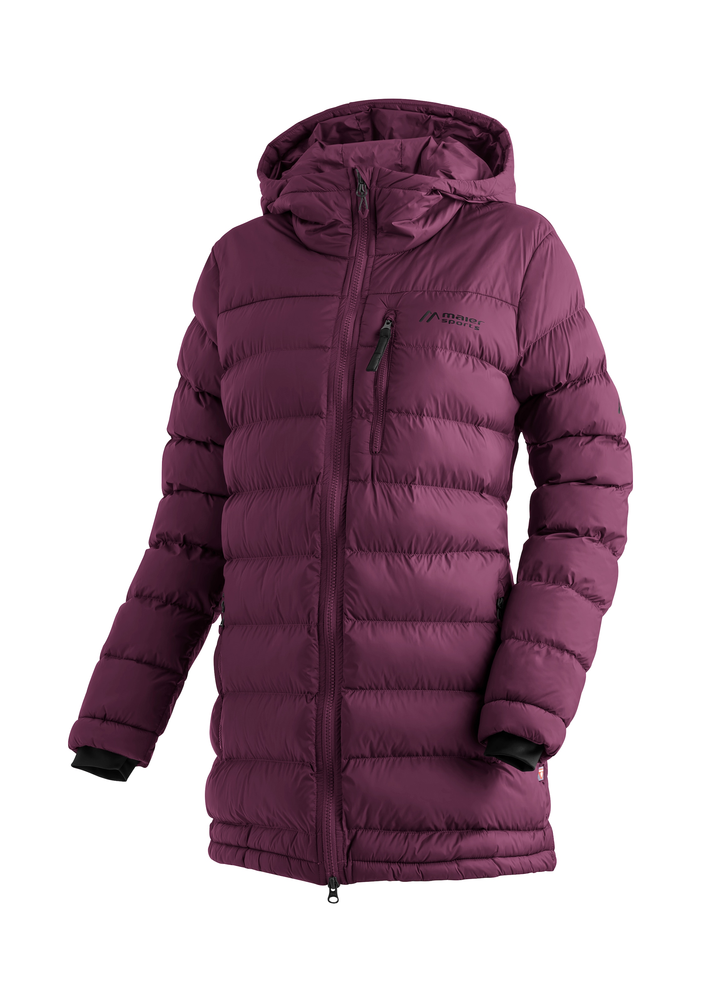 Maier Sports Funktionsmantel »Lomnica Coat W«, Damen Mantel, leichtes Primaloft Material, 3 RV-Taschen und Kapuze