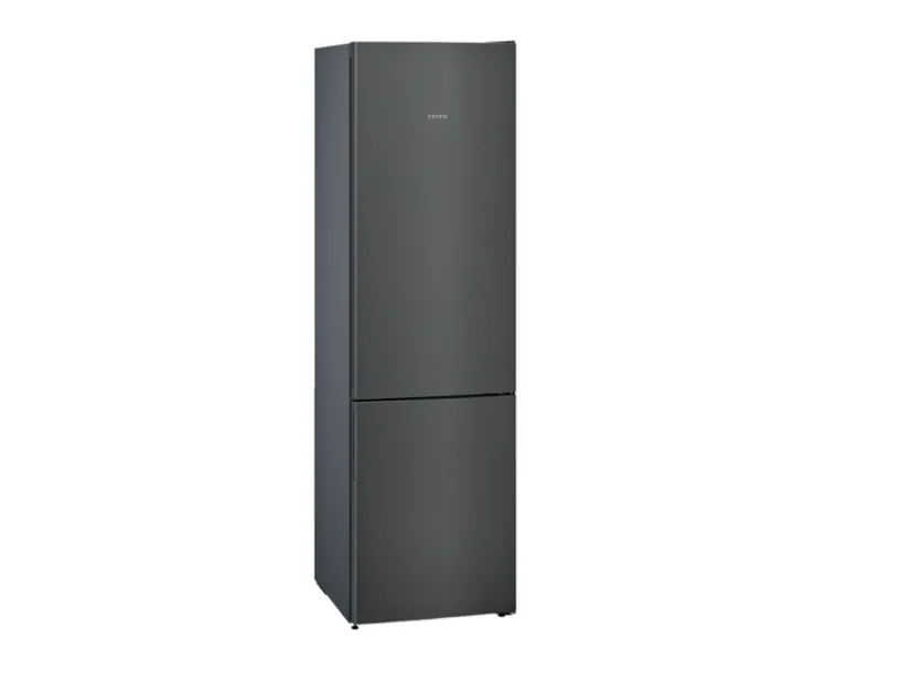 Siemens iQ500 KG39E8XBA - Køleskab/fryser - bund-fryser - bredde: 60 cm - dybde: 65 cm - højde: 201 cm - 343 liter - Klasse B - BlackSteel