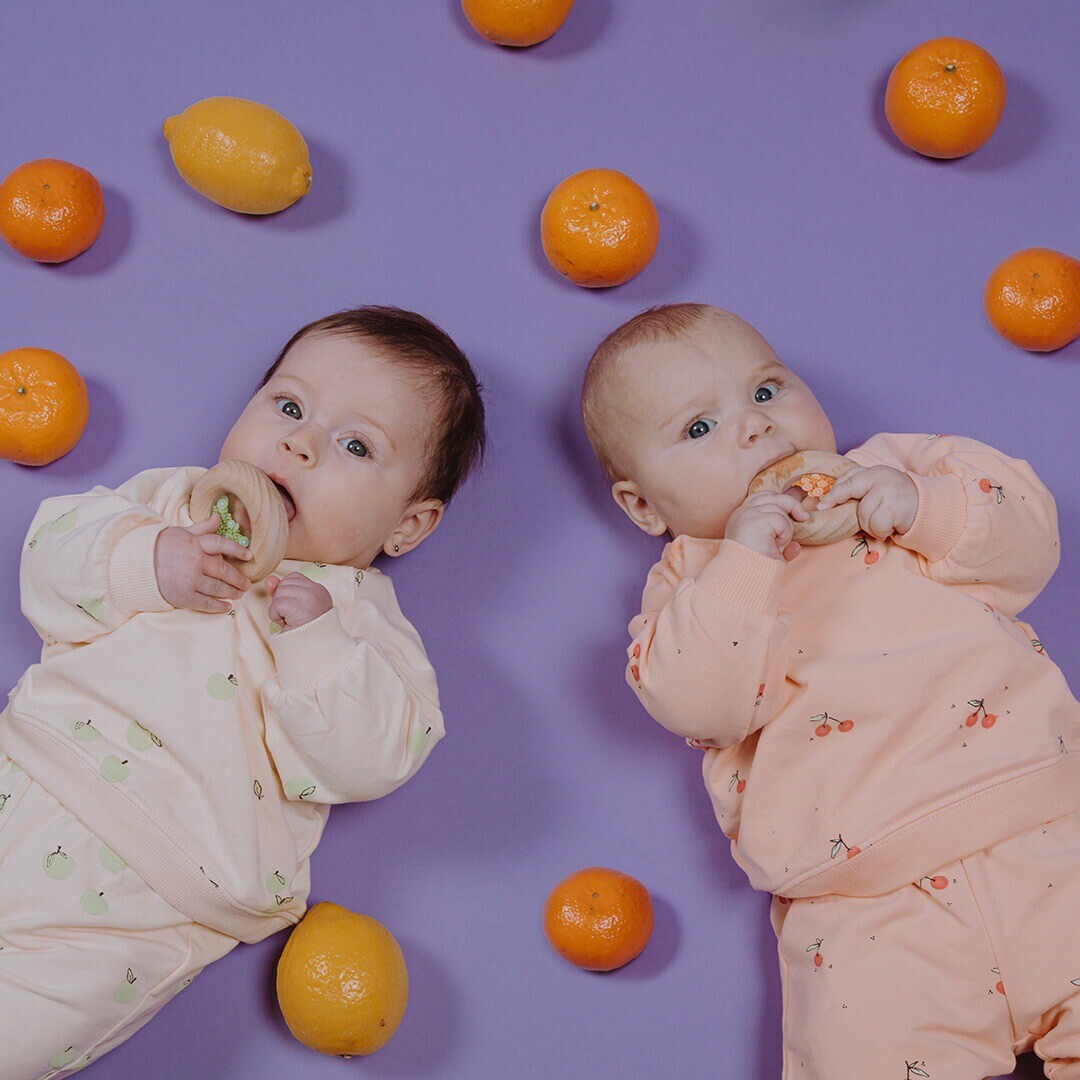 Petit boum sensorische donut - aardbeien