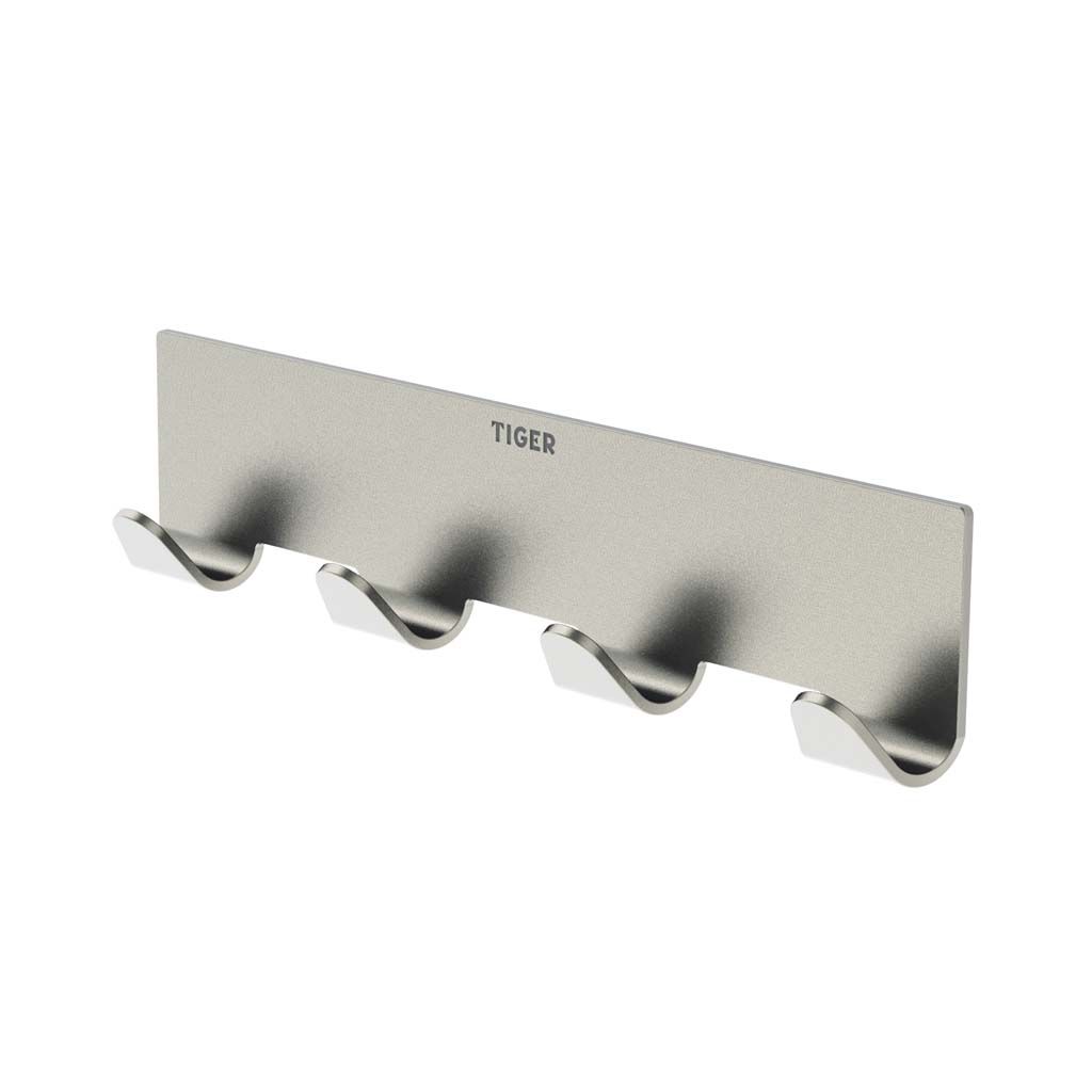 Tiger Haak Rack Basic rvs geborsteld