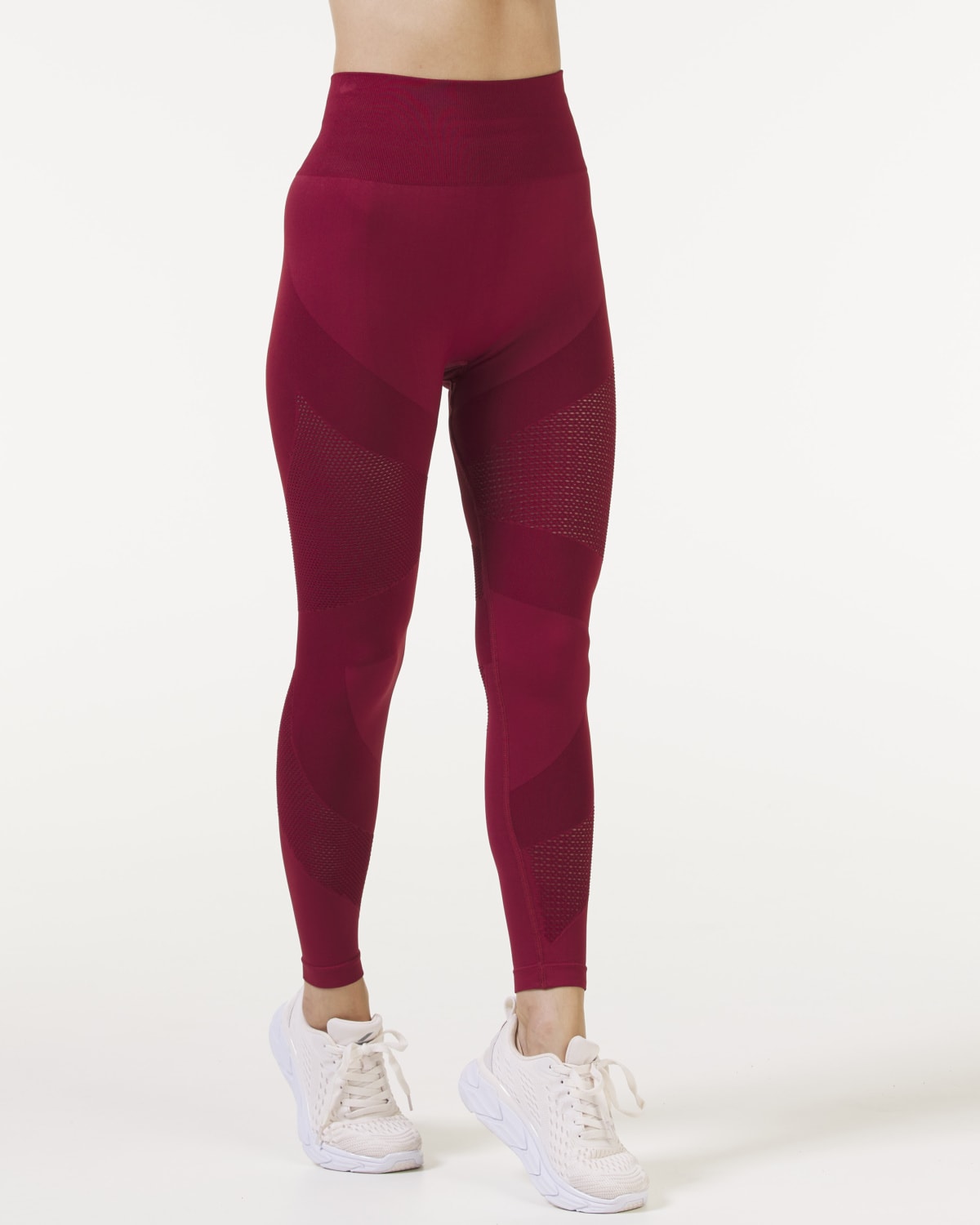 Bumpro Mesh Life Tights Wine
