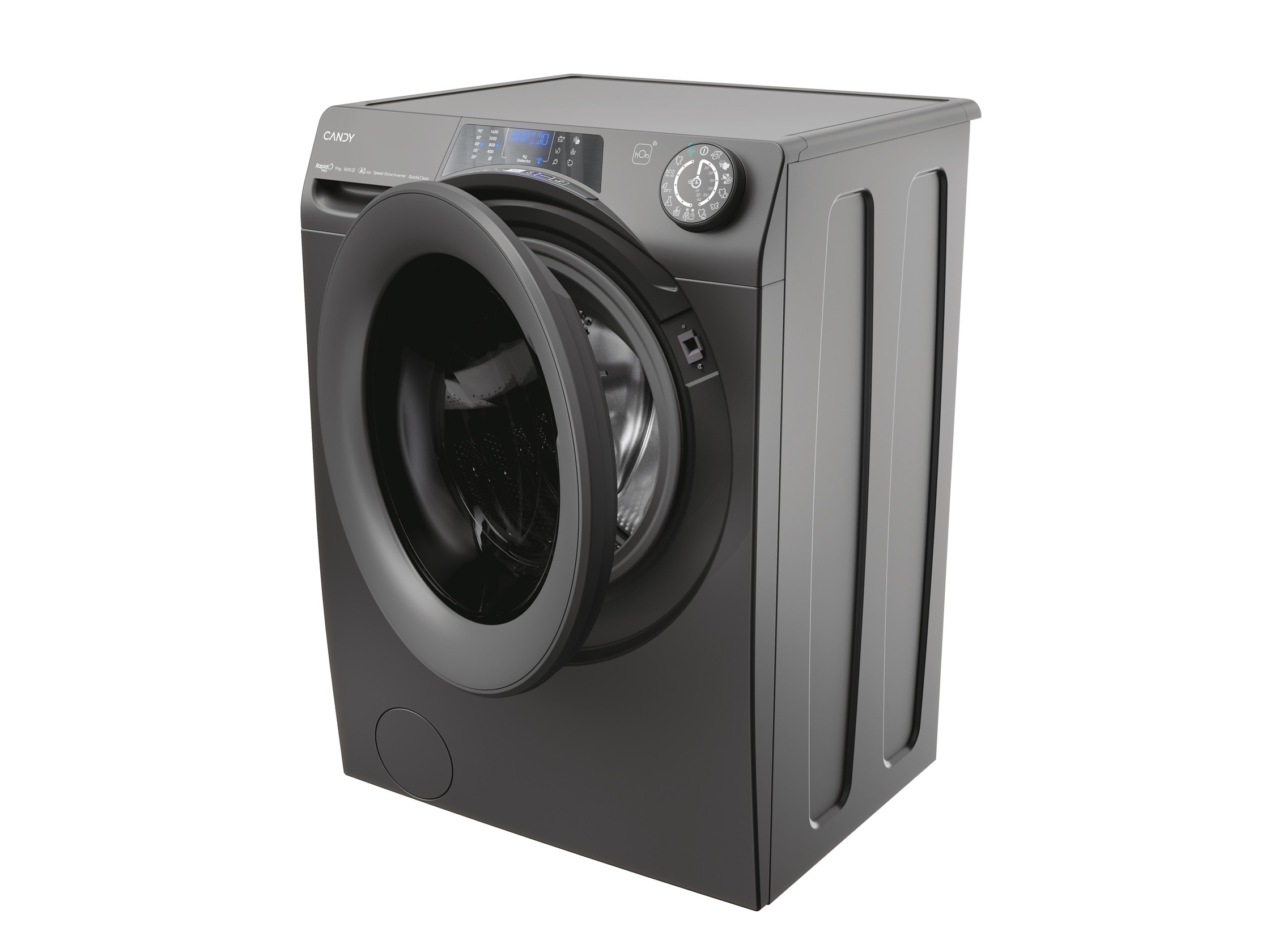 MÁQUINA DE LAVAR ROUPA CANDY RP 696BWMRR8/1-S - CINZA A 9 KG