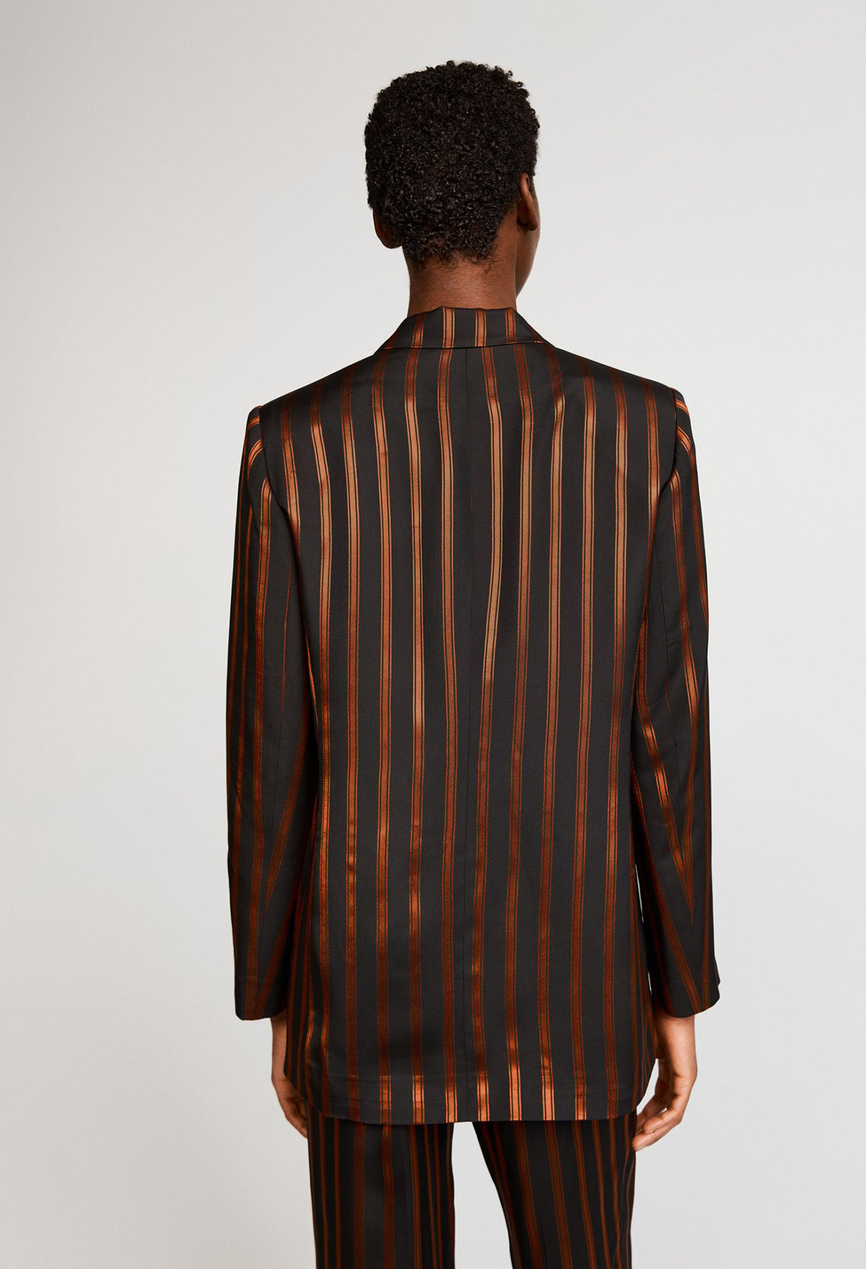 Veste blazer rayee