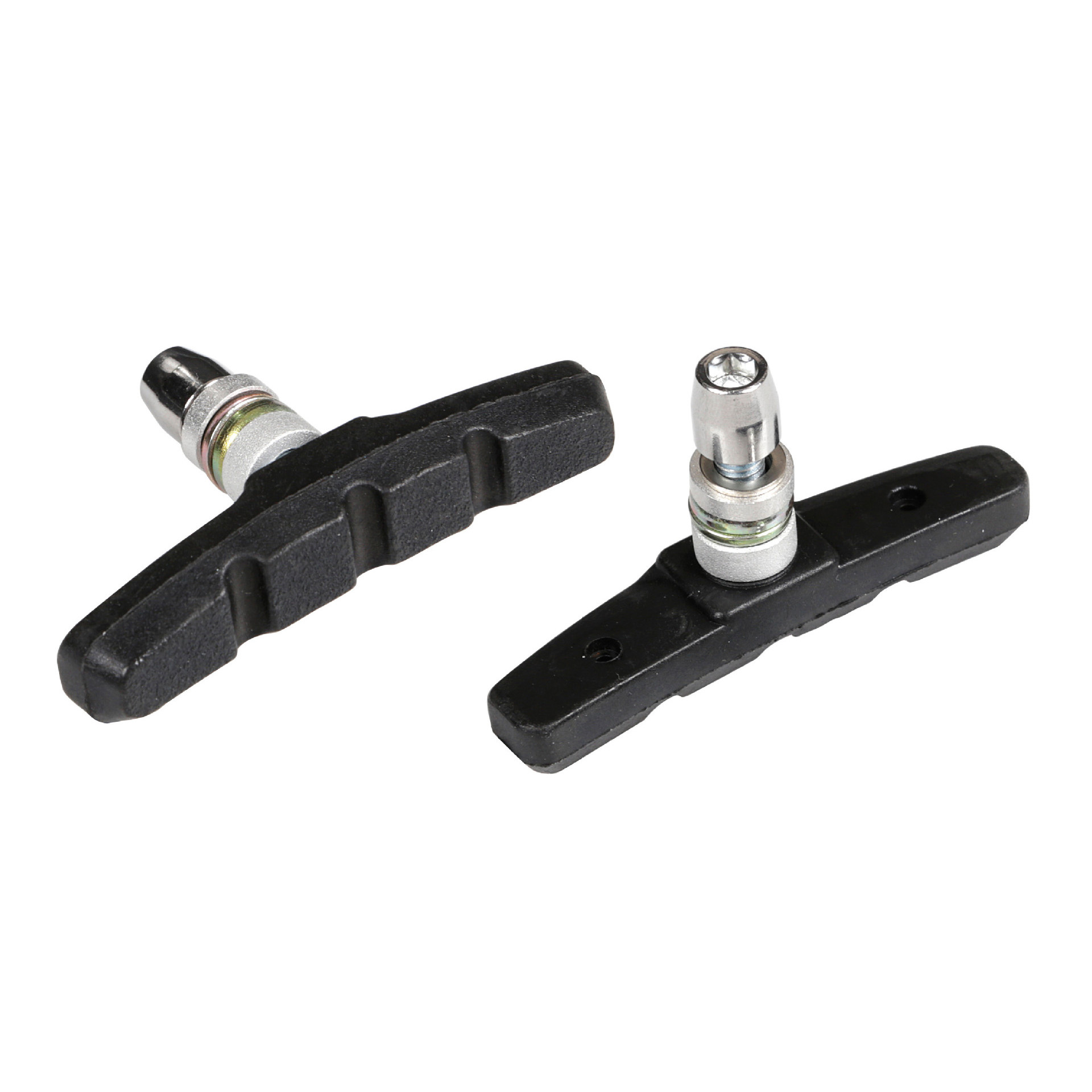 (8er Set) Fahrrad Felgenbremse V-Brake Bremsbelag - Schwarz