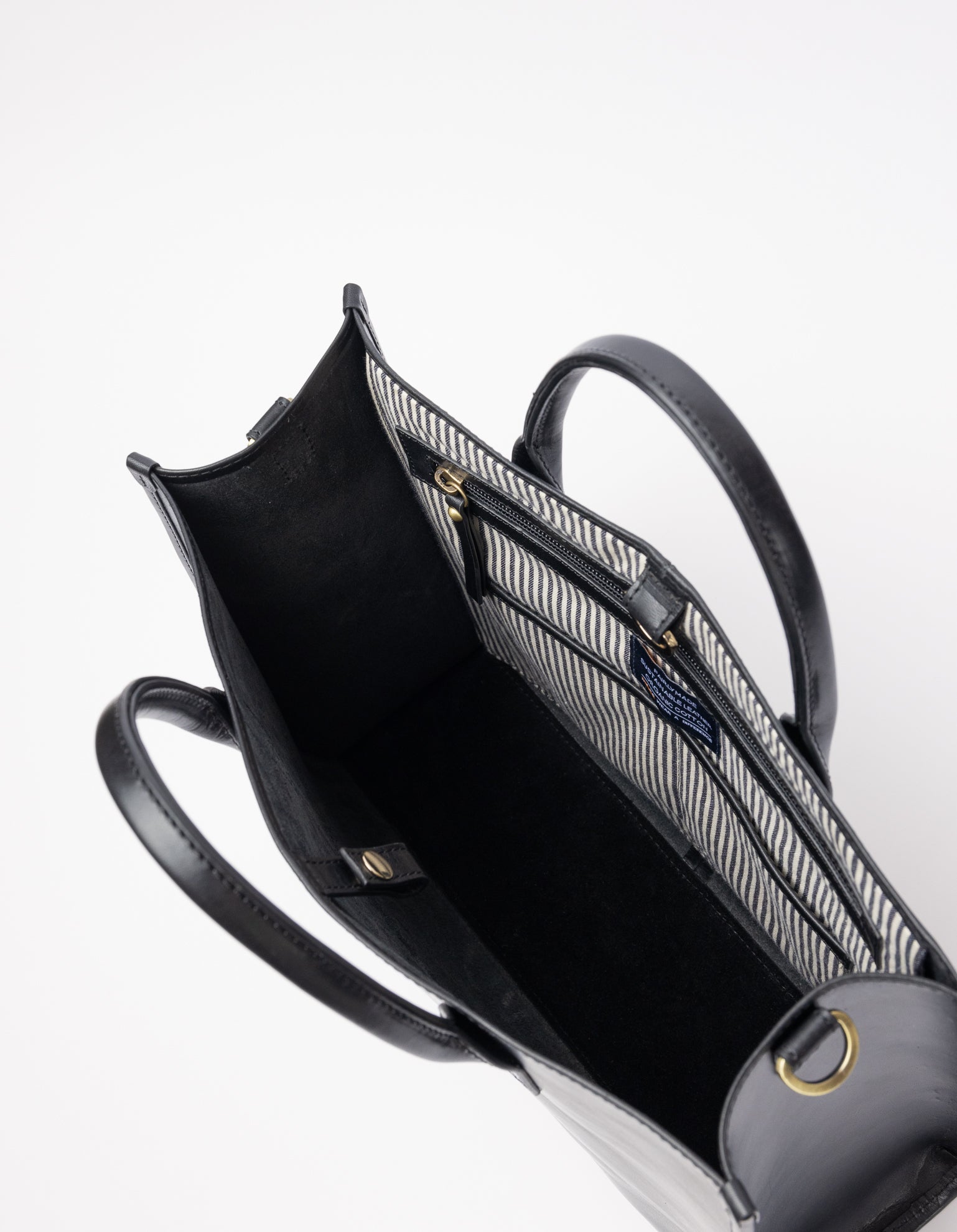 Jackie - Black Classic Leather