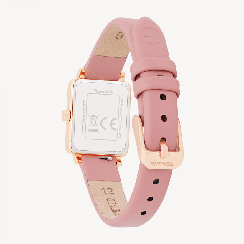 Horloge - rosegoud