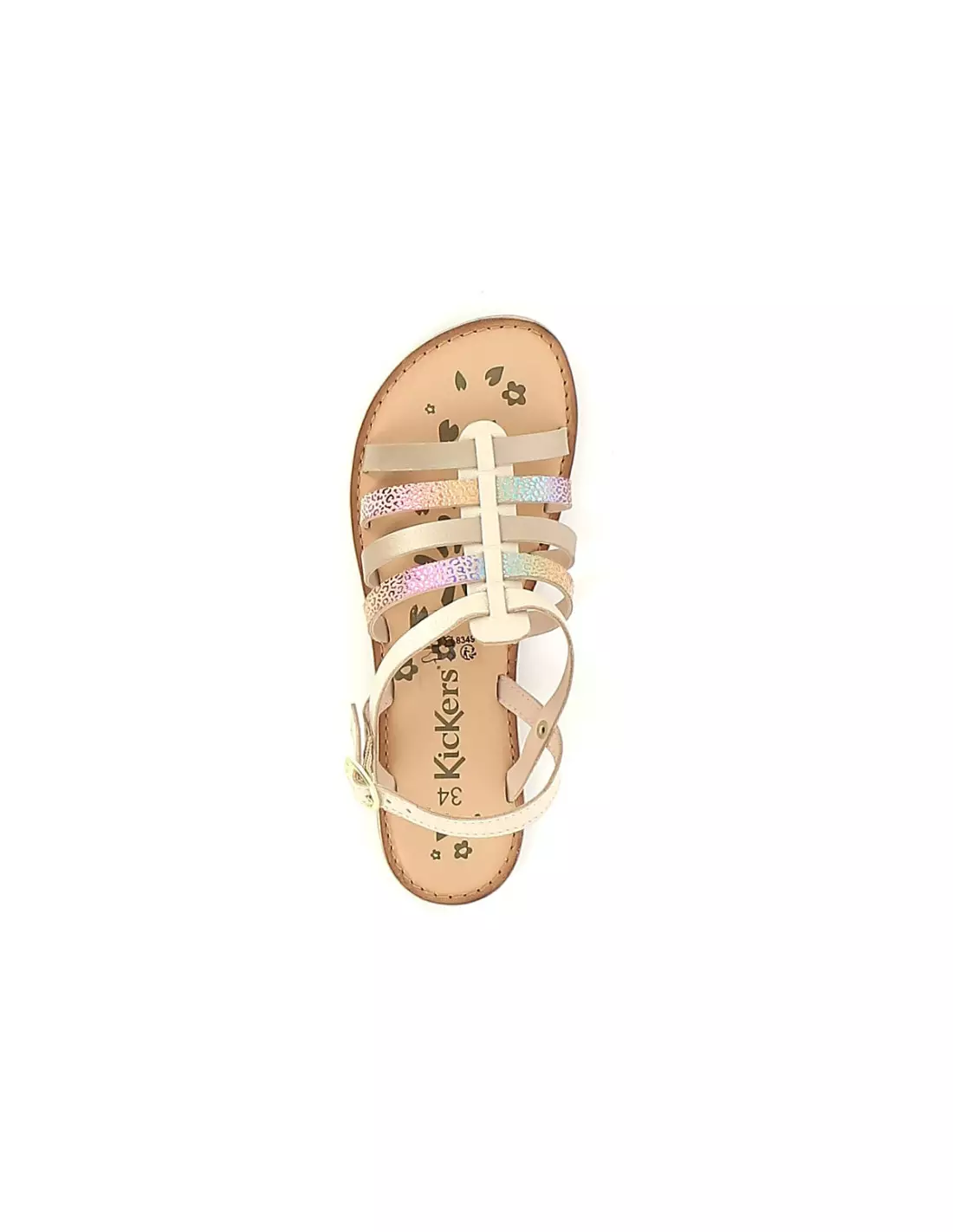 KICKERS DIXON - Sandales & nu-pieds Beigemulti