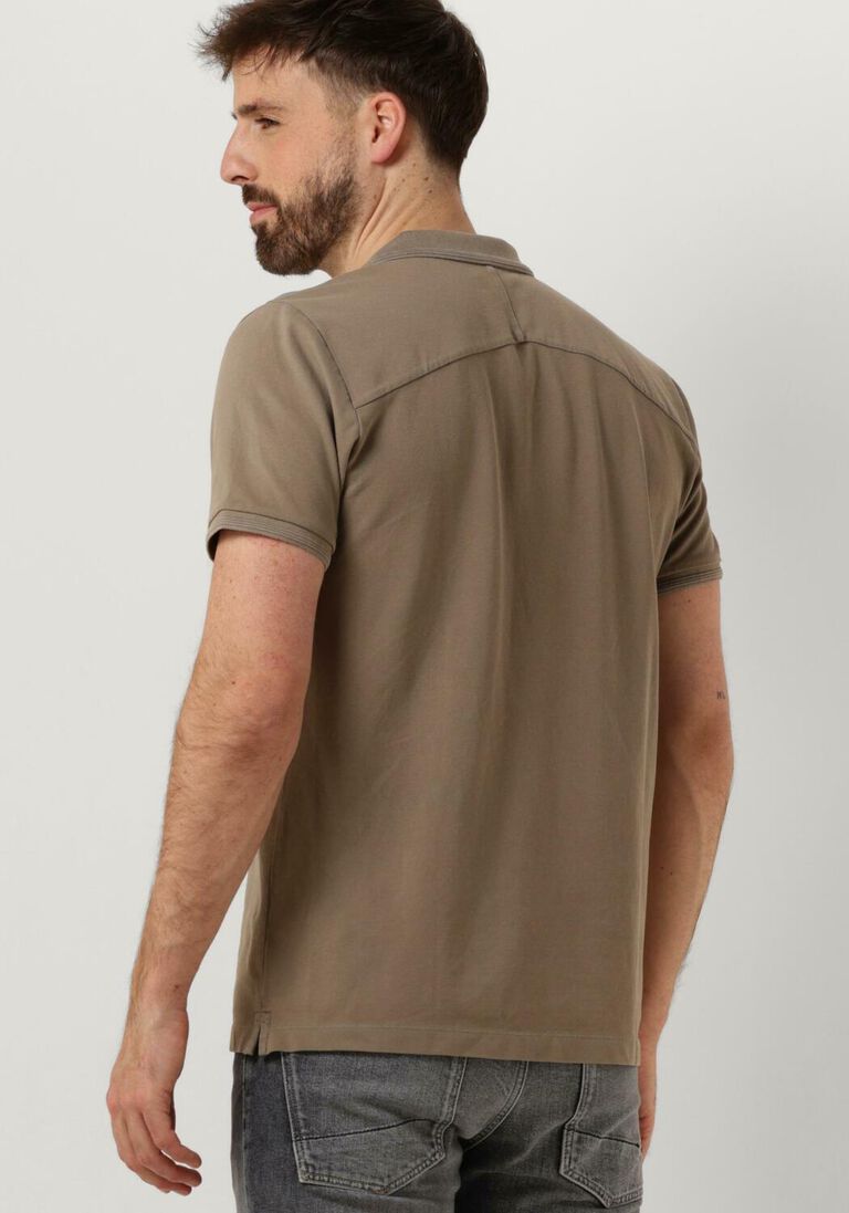 BUTCHER OF BLUE beige butcher of blue polo classic comfort polo