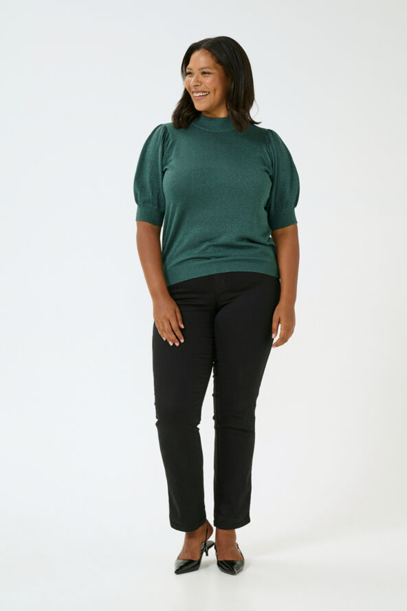 Kaffe Curve KCregitta Turtleneck Pullover Garden topiary