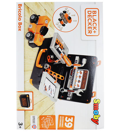 Black & Decker Leget?j - V?rkt?jskasse - 39 Dele