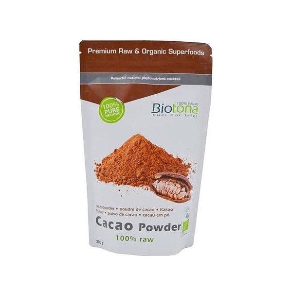 Biotona Cacau Pó Bio Raw Powerder Bio 200g
