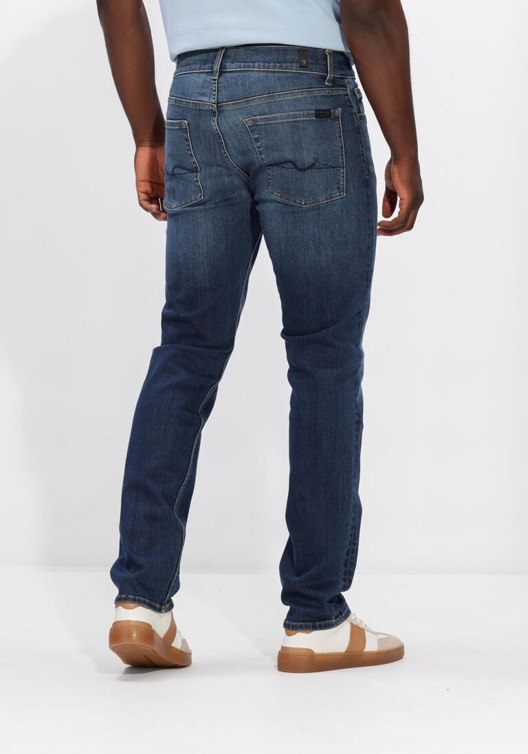 blauwe 7 for all mankind slim fit jeans slimmy