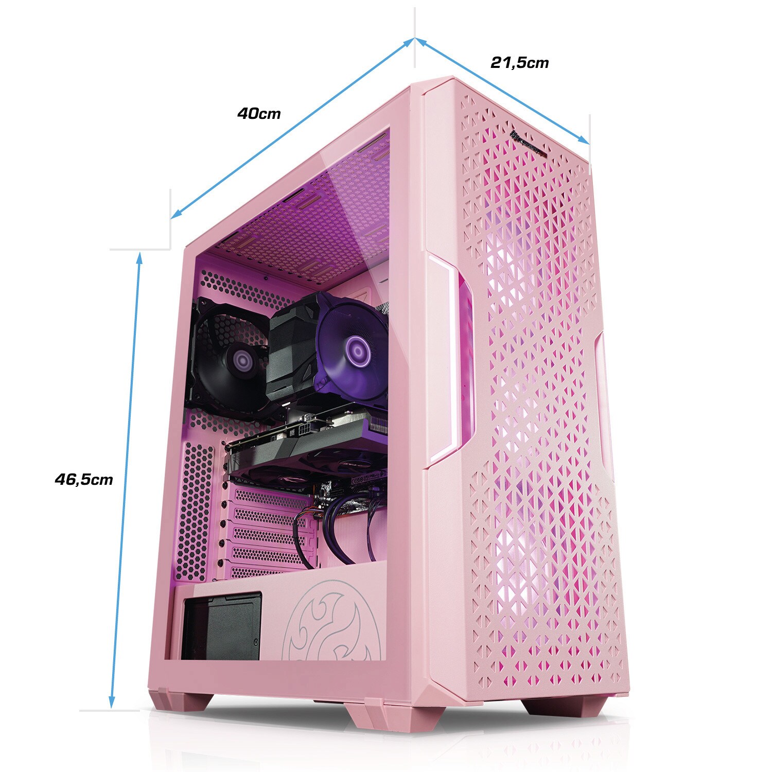 Gaming PC Zindarella Big V AMD Ryzen 7 5700X, 32GB DDR4, NVIDIA RTX 4060 Ti 16 GB, 1TB SSD, Windows 11