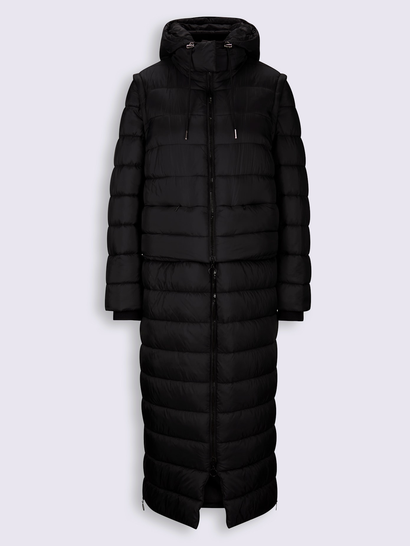 Manteau matelassé se porte de multiples façons