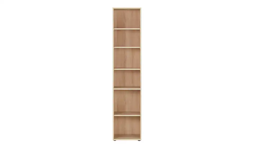 Eckregal Multischrank-System 185 cm Eiche sägerau (Nachbildung)