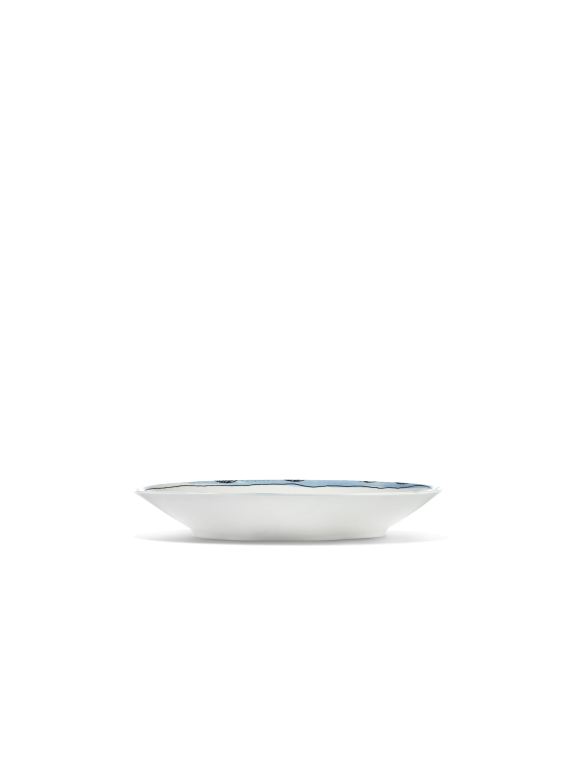 Serax Midnight Flowers by Marni Camelia Aubergine diep bord Ø22